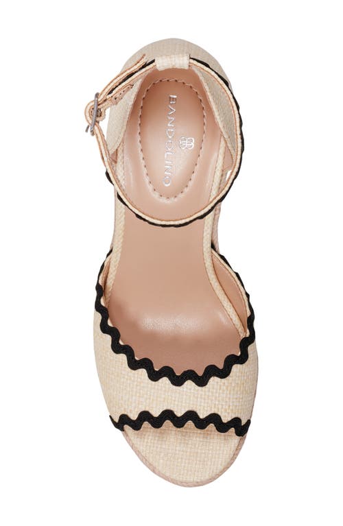BANDOLINO BANDOLINO KENDRI ESPADRILLE WEDGE SANDAL