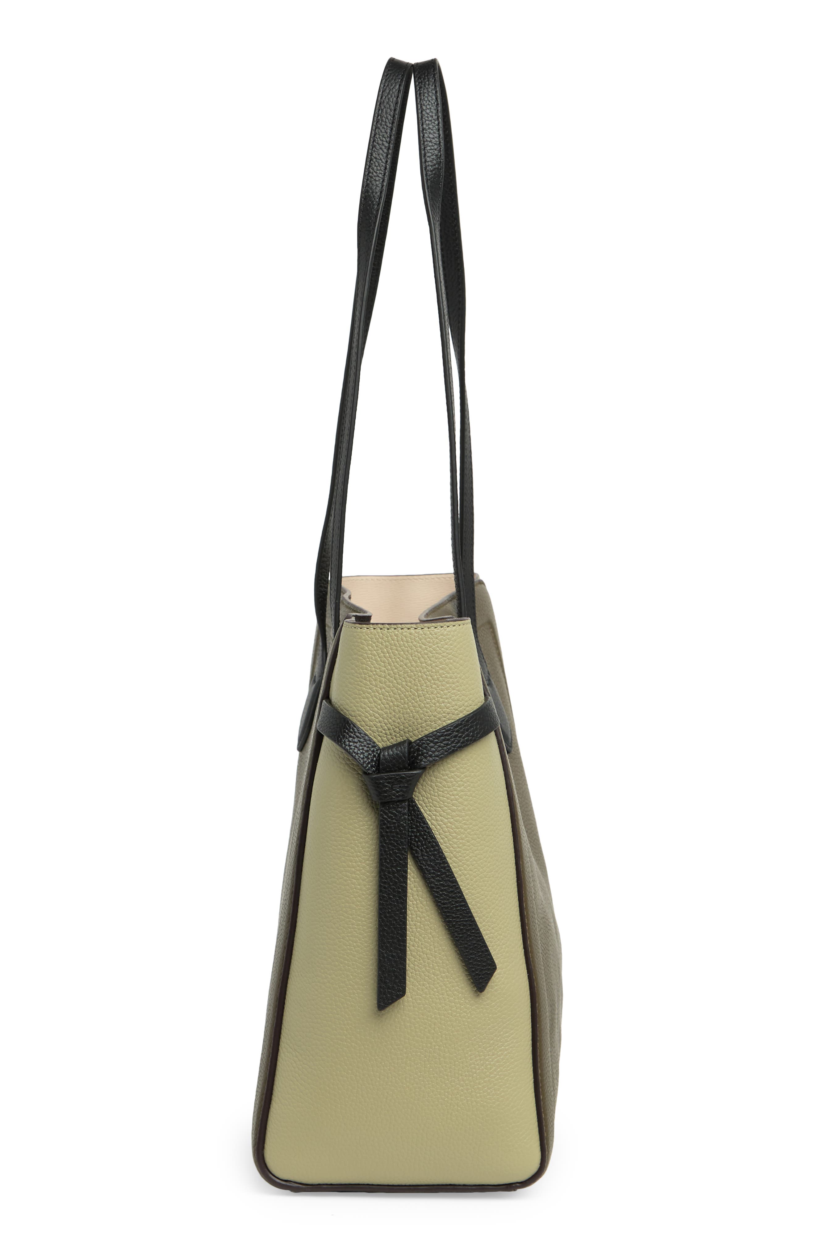 Kate Spade New York knott colorblocked pebble leather tote, Alternate, color, 