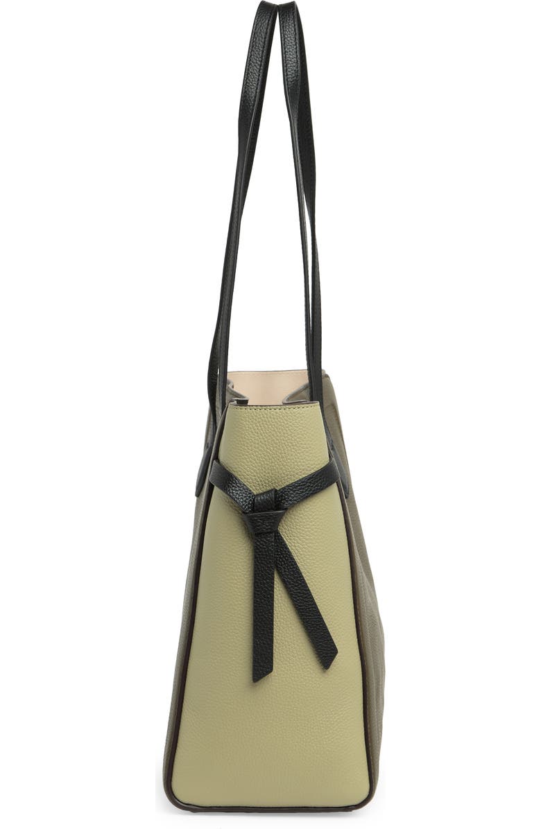 Kate Spade New York knott colorblocked pebble leather tote, Alternate, color,