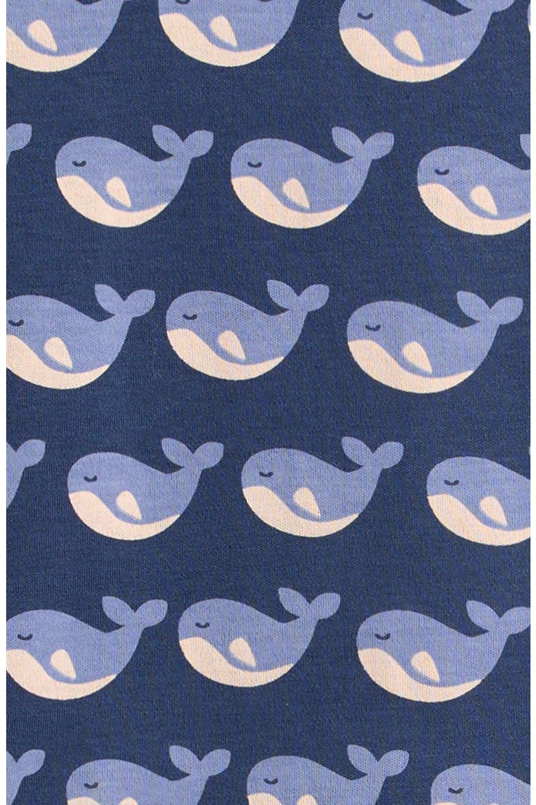 Kids' Organic Cotton T-Shirt & Sweatpants Set, Alternate, color, BLUE