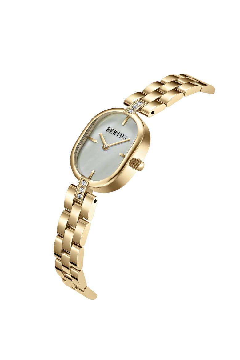 Lana Mother of Pearl Ladies Watch, Alternate, color, Gold