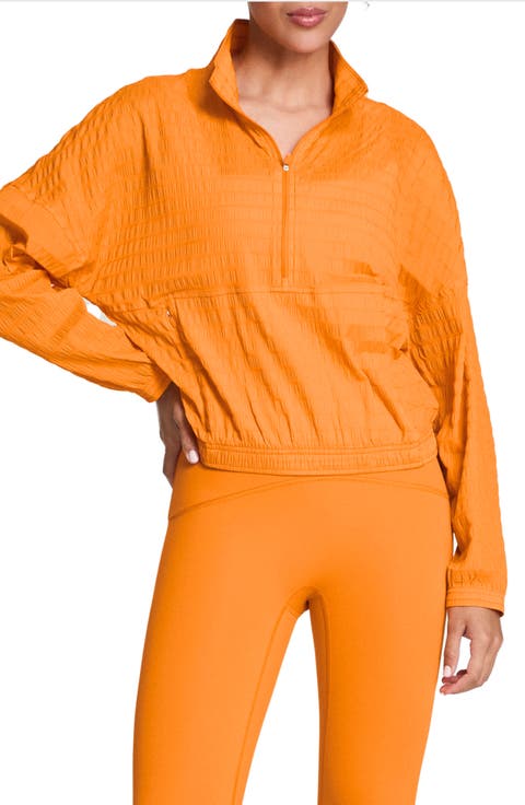 Active Run Water Resistant Half-Zip Jacket