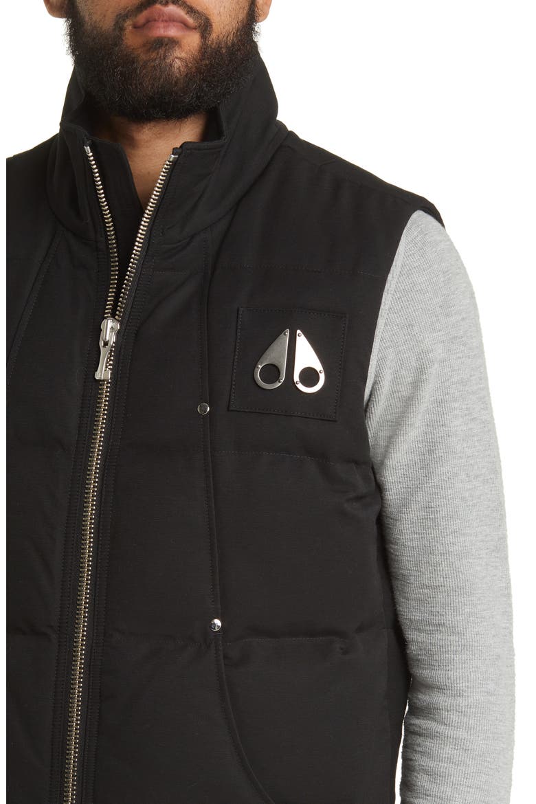 Montreal Down Vest, Alternate, color, BLACK