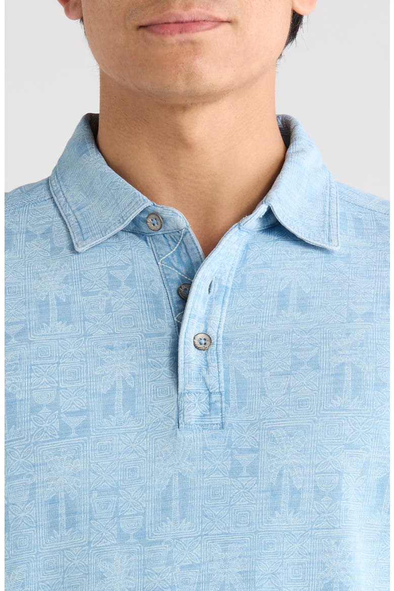 Palm Tini Polo, Alternate, color, BLEACHED INDIGO