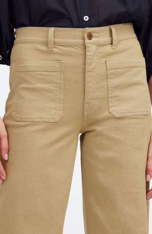 MADEWELL MADEWELL THE EMMETT PATCH POCKET WIDE LEG PANTS 