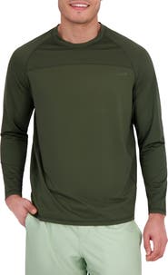 Spyder Textured Long Sleeve Rashguard