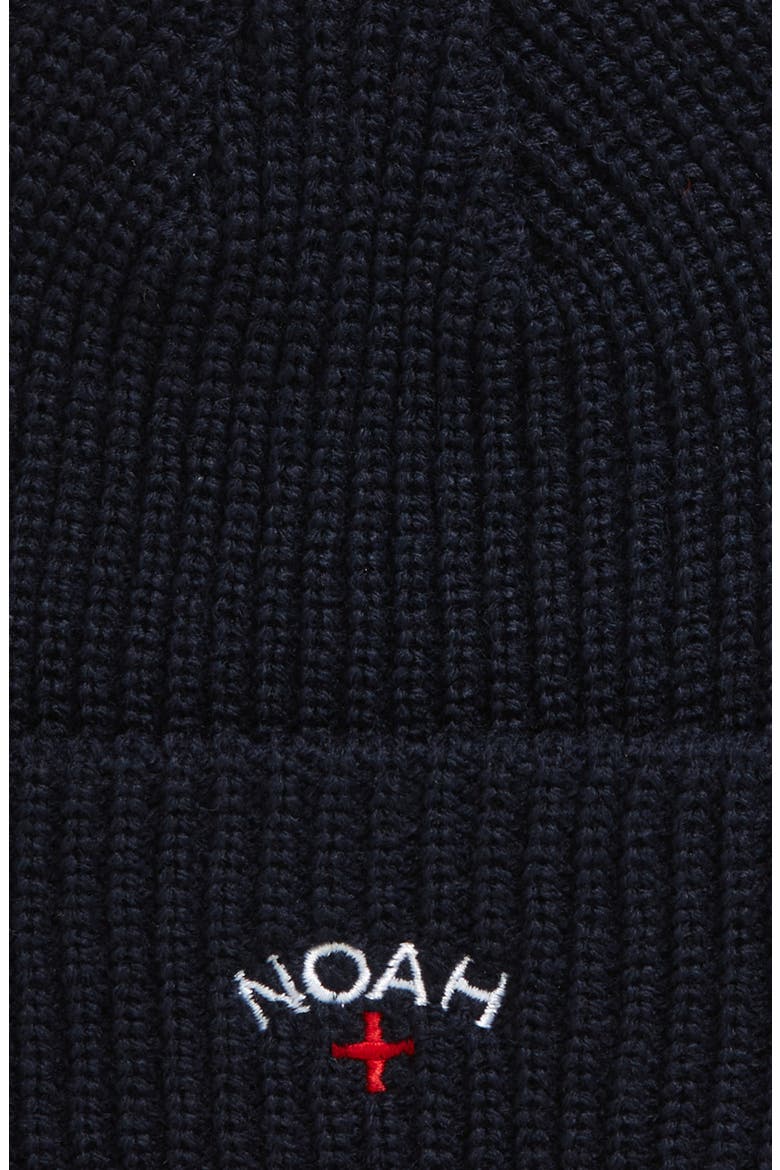 Core Logo Beanie, Alternate, color, NAVY