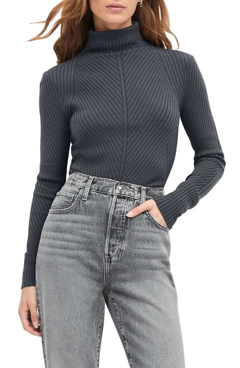 Be Your Girl Turtleneck Merino Wool Blend Sweater