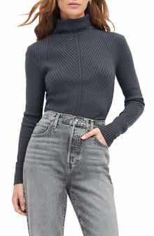 Favorite Daughter Be Your Girl Turtleneck Merino Wool Blend Sweater