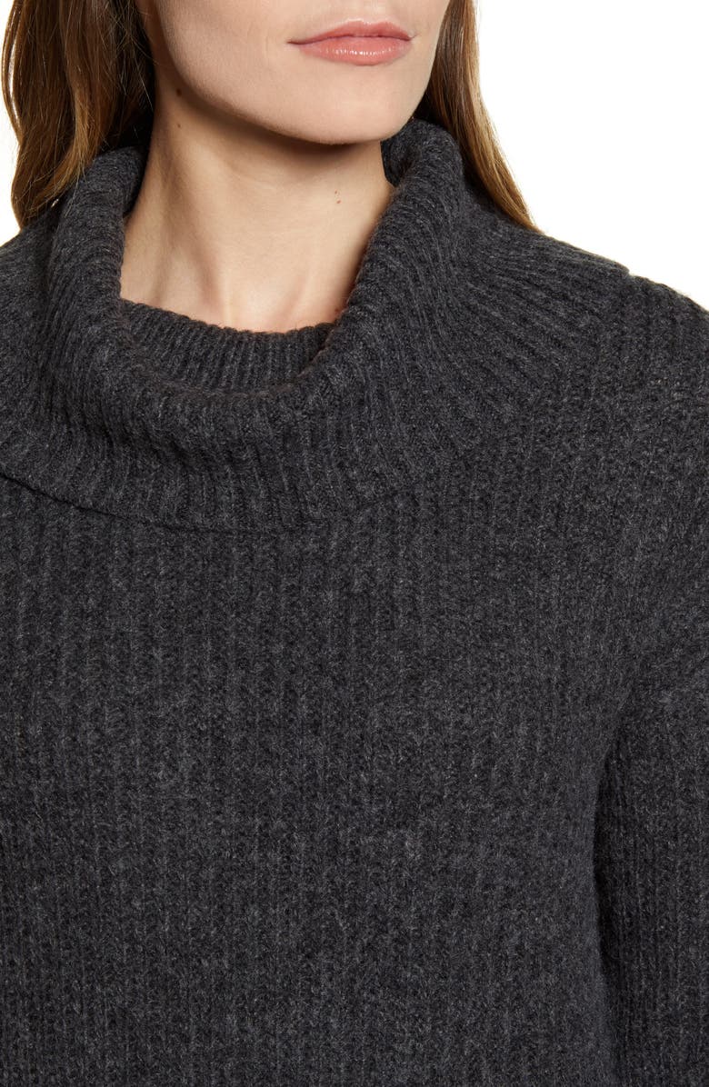 Caslon<sup>®</sup> Calson<sup>®</sup> Cozy Links Long Sleeve Sweater Dress, Alternate, color, 