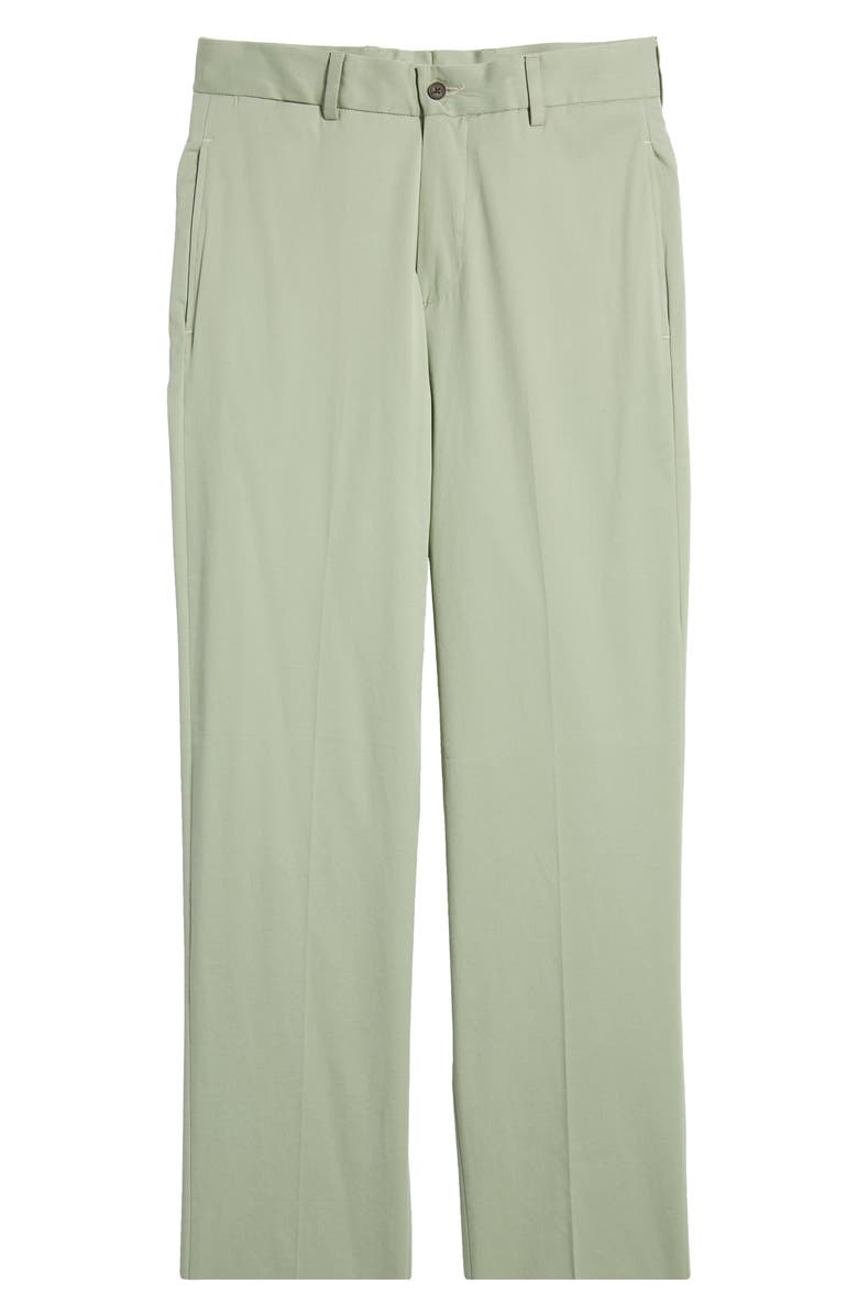 Berle Charleston Khakis Pleated Chino Pants, Alternate, color, Sage