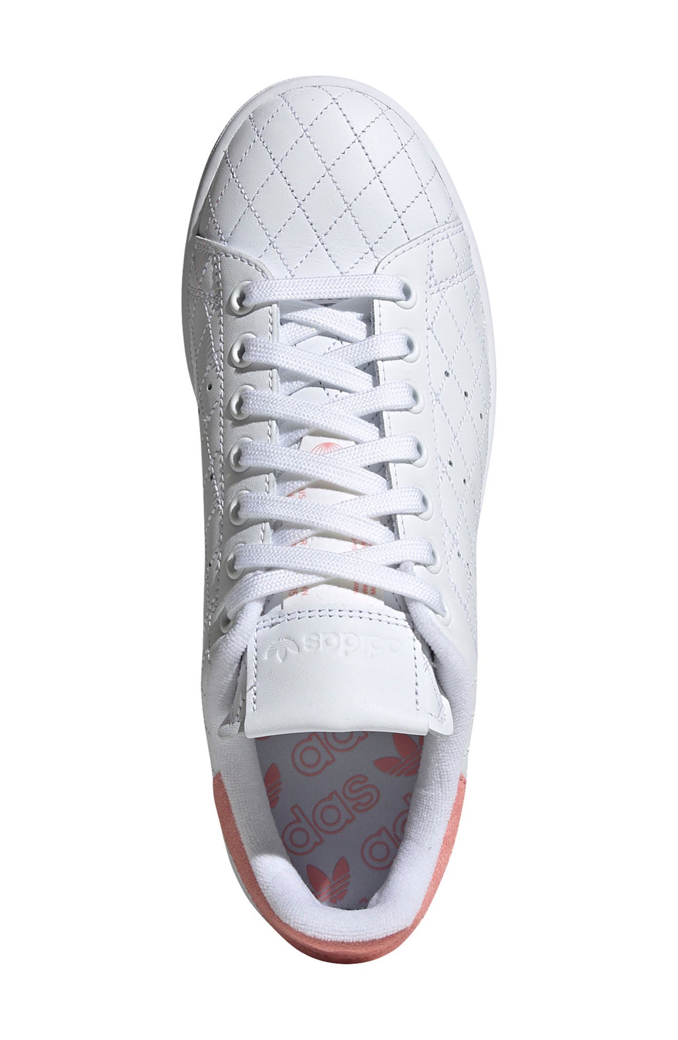 adidas Stan Smith Quilted Sneaker, Alternate, color, 