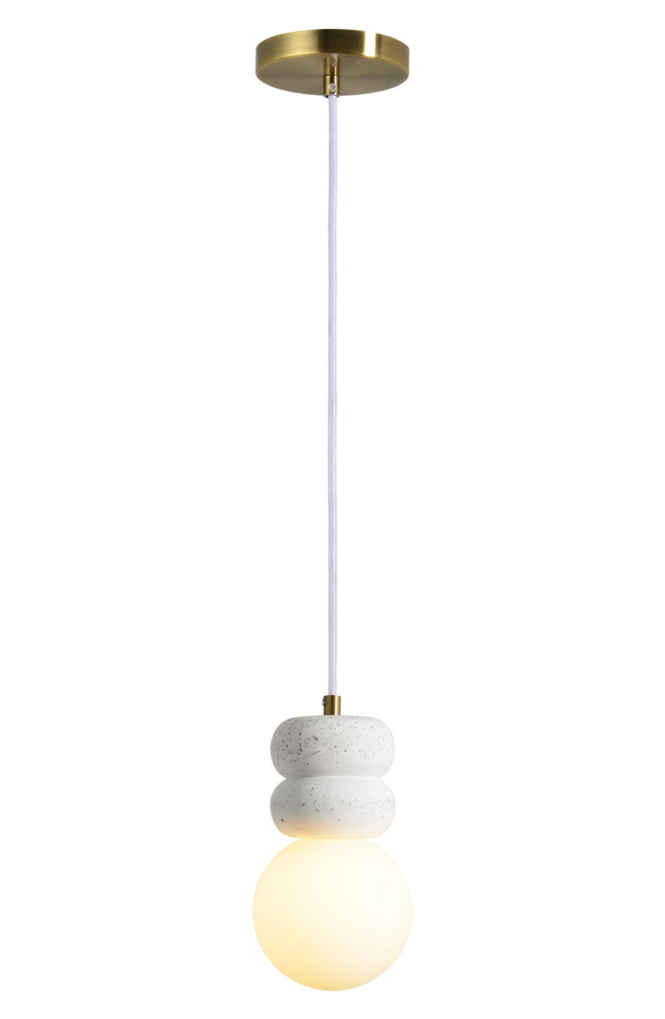selected OFF WHITE/ SPECKLES/ ANT BRASS