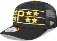 New Era Men's New Era  Black Pittsburgh Pirates 2025 Batting Practice 9SEVENTY Stretch-Snap Trucker Hat