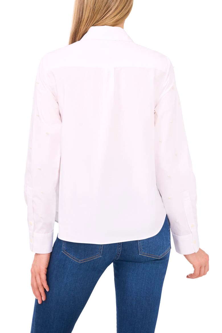 Beaded Shirt, Alternate, color, ULTRA WHITE