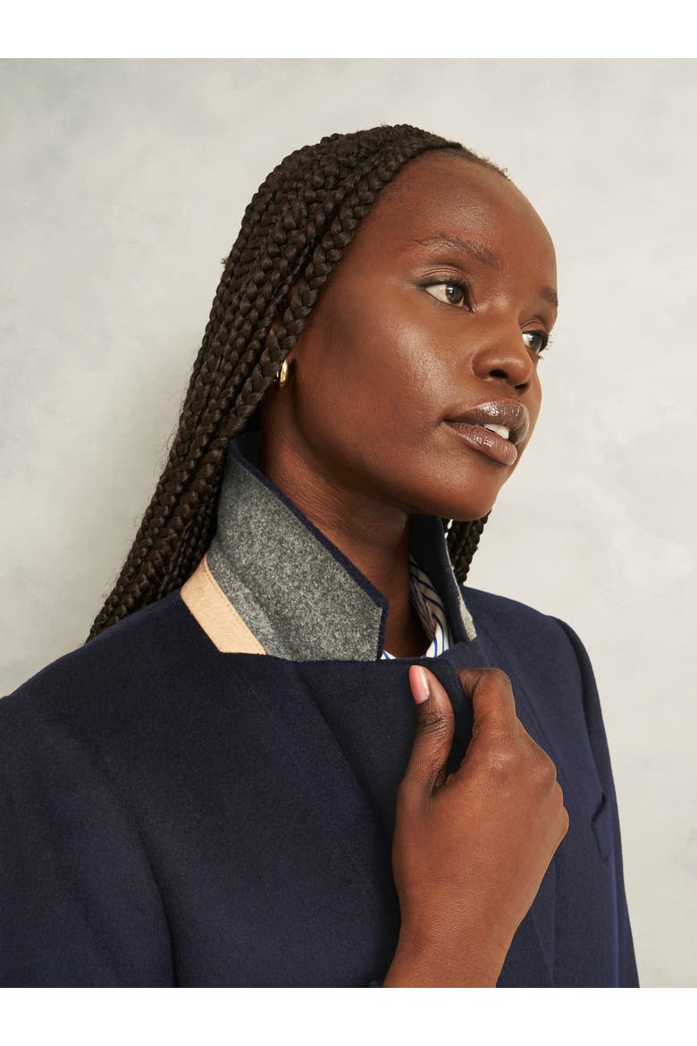 Cavendish Wool Coat, Alternate, color, NAVY