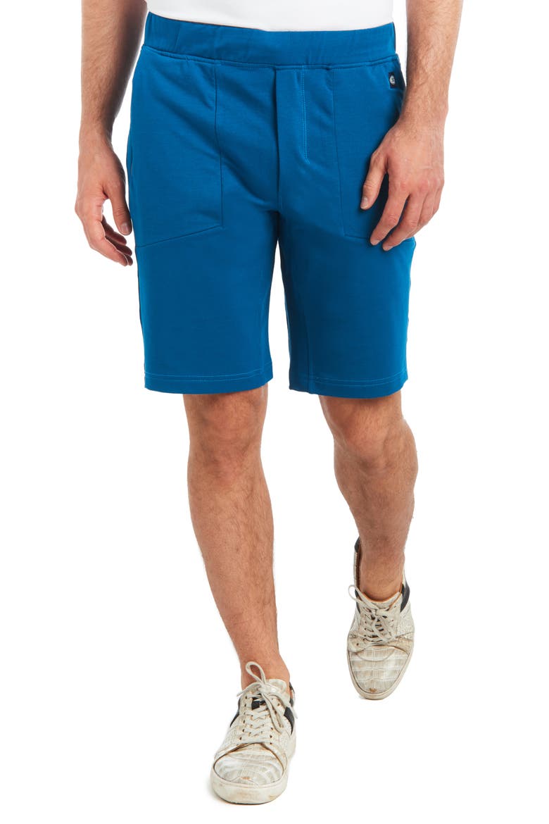 Gigi Solid Shorts, Main, color, MD BLUE