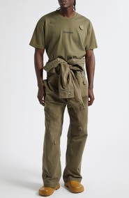 SONG FOR THE MUTE x Birkenstock The Gardener Crochet Flower Graphic T-Shirt