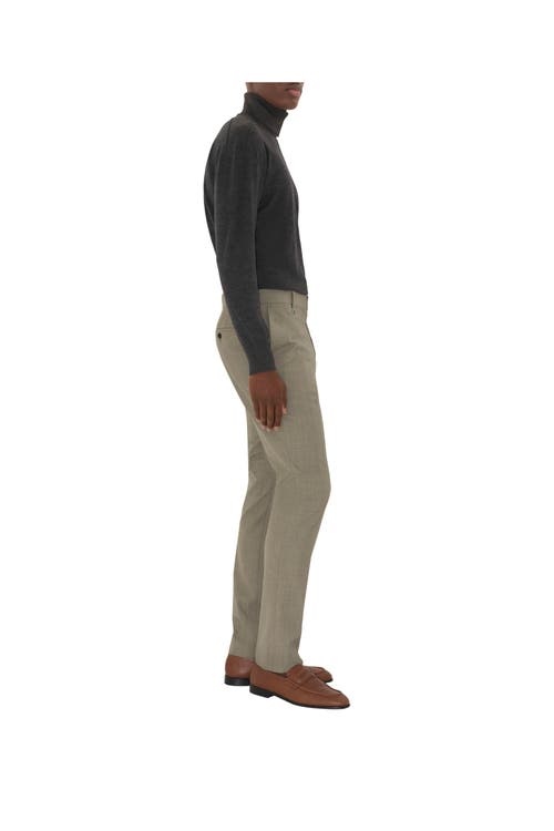 Burberry Wool Tailored Trousers In Green