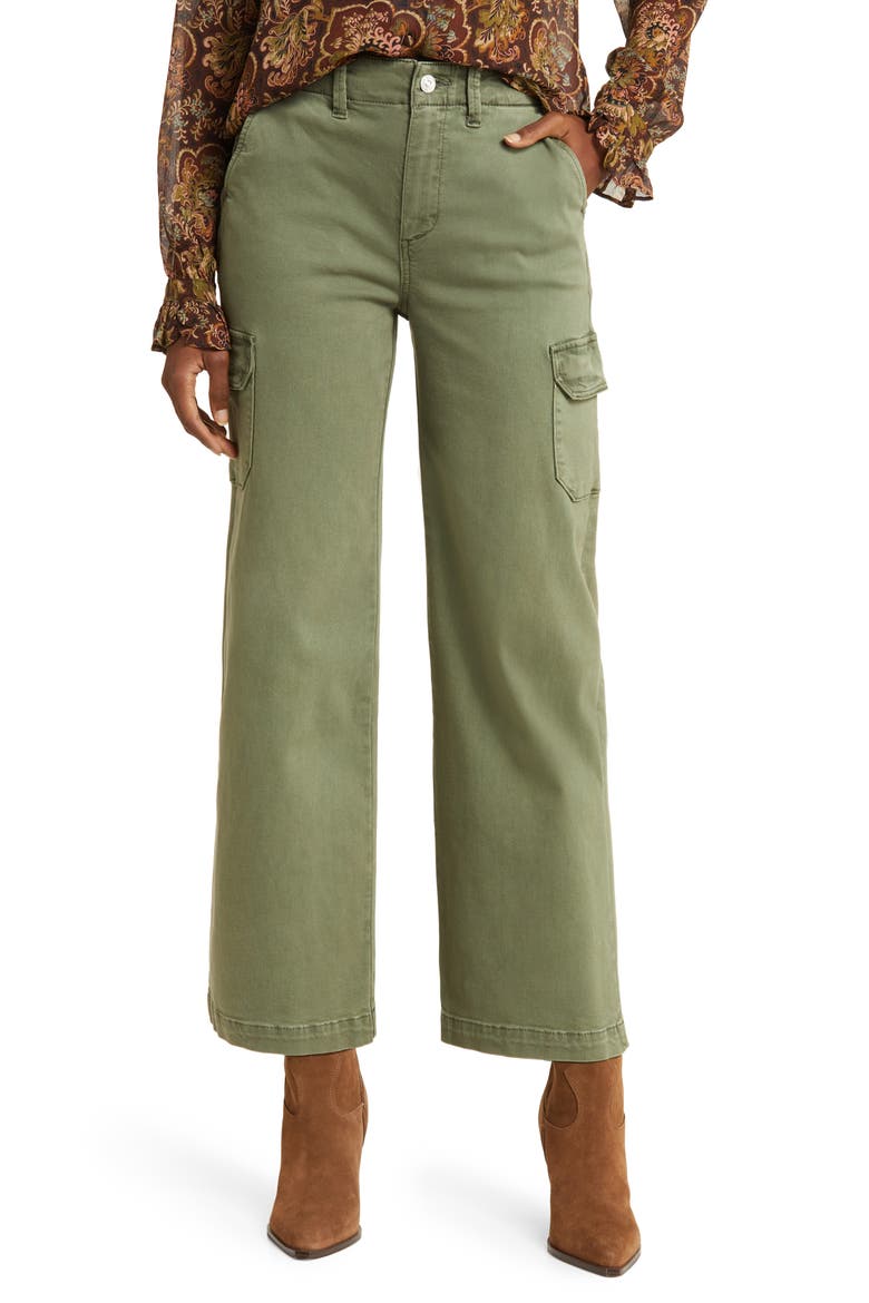 Carly Cargo Pants, Main, color, VTG IVY GR