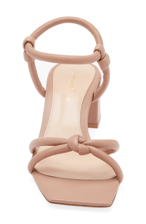 GIANVITO ROSSI GIANVITO ROSSI SQUARE TOE SLINGBACK SANDAL 