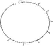 Lucy Quartermaine Multi Drop Anklet