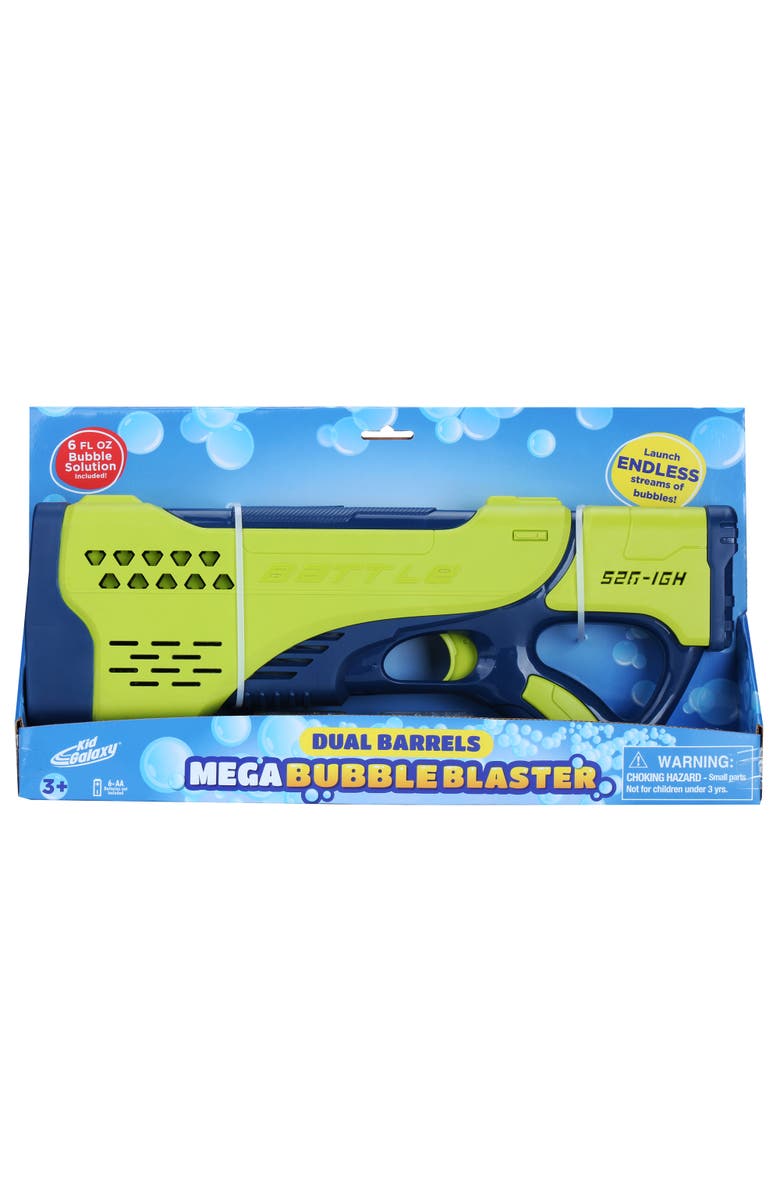 Kid Galaxy 15 Inch Dual Barrels Mega Bubble Blaster, Main, color, Multicolored