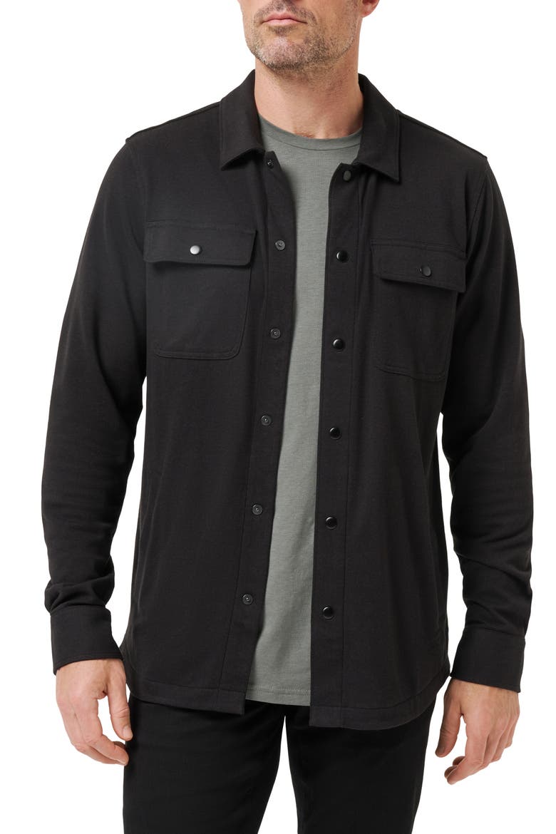 You Pick Shirt Jacket, Alternate, color, BLACK