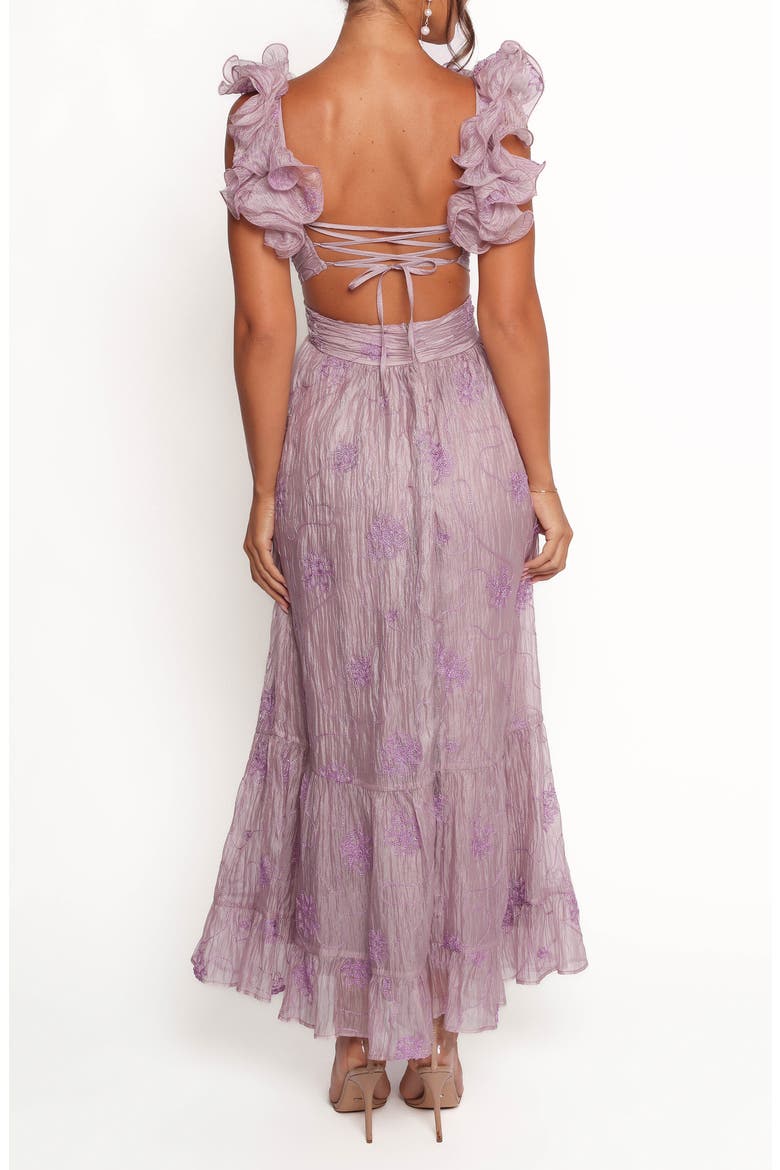 Harmony Floral Maxi Dress, Alternate, color, LILAC