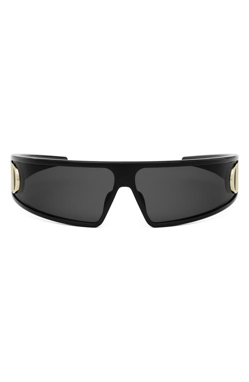 Dior Very M1u 91mm Mask Sunglasses In Black