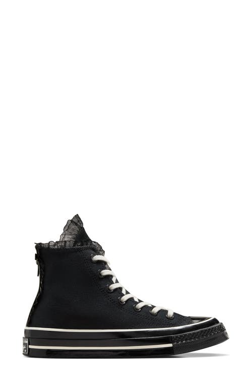 Converse Chuck 70 High Top Sneaker In Black/black/egret