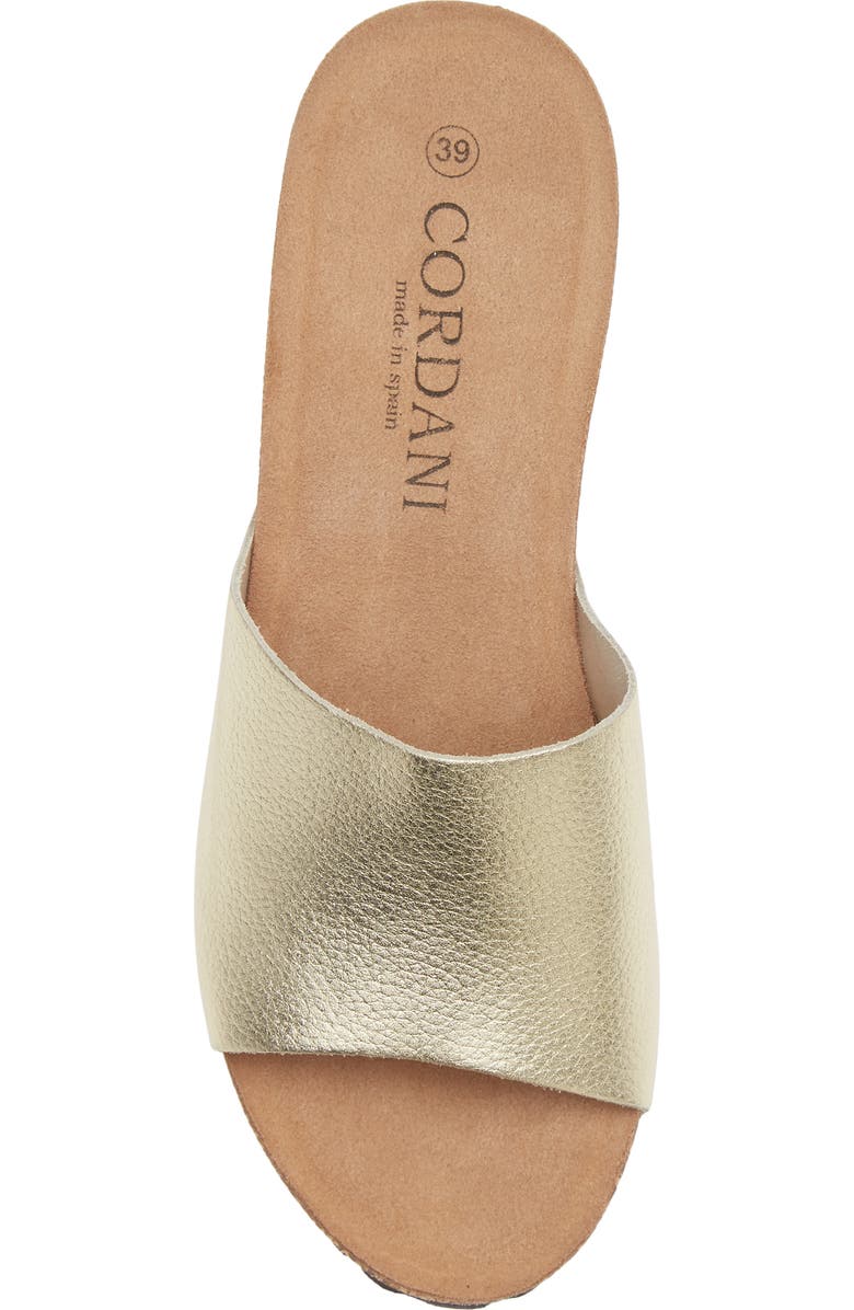 Cordani Morena Wedge Platform Sandal, Alternate, color, Platino