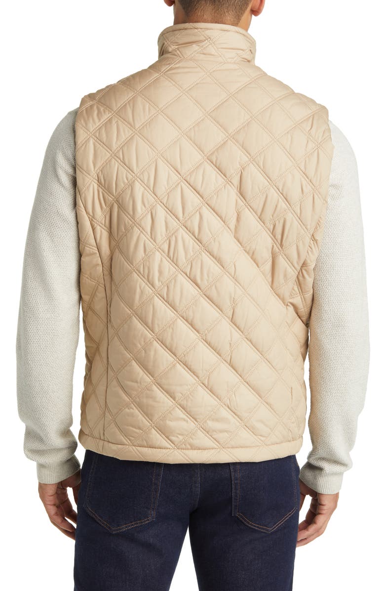 Brooks Brothers Out Quilted Water Repellent Insulated Vest, Alternate, color, 