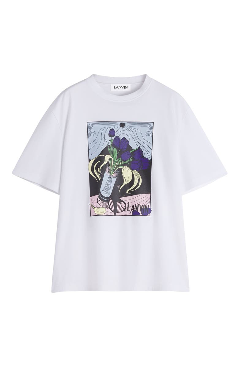Lanvin Printed T-Shirt, Alternate, color, 