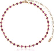 Ettika Cubic Zirconia Link Necklace