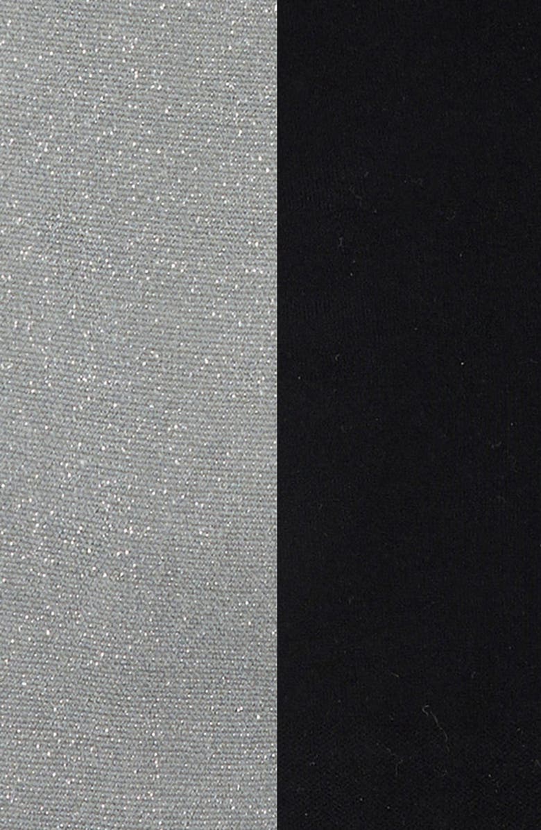 Nordstrom Kids' Assorted Two-Pack Glitter Tights, Alternate, color,