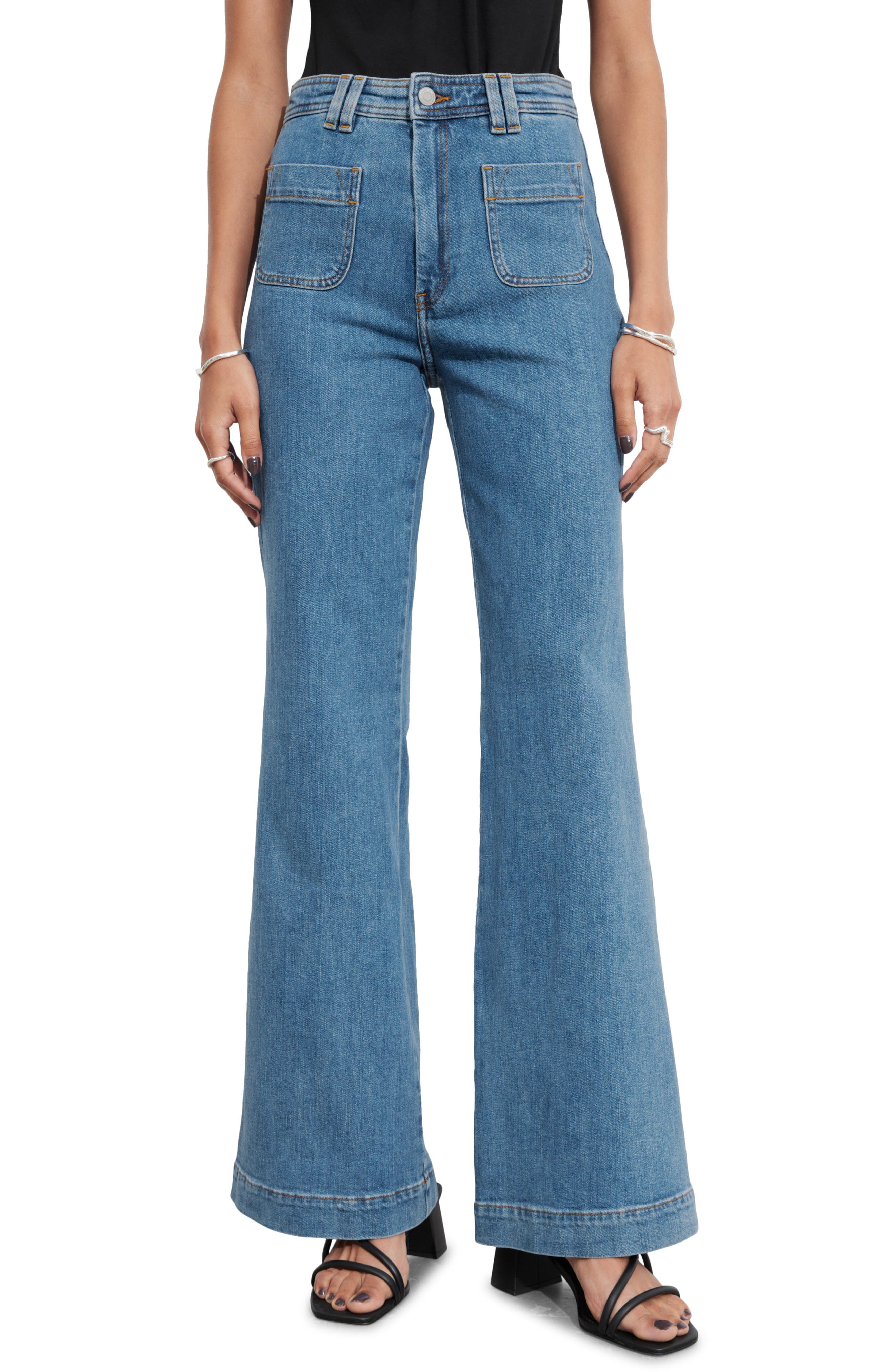 \u0026 Other Stories High Waist Flare Jeans | Nordstrom