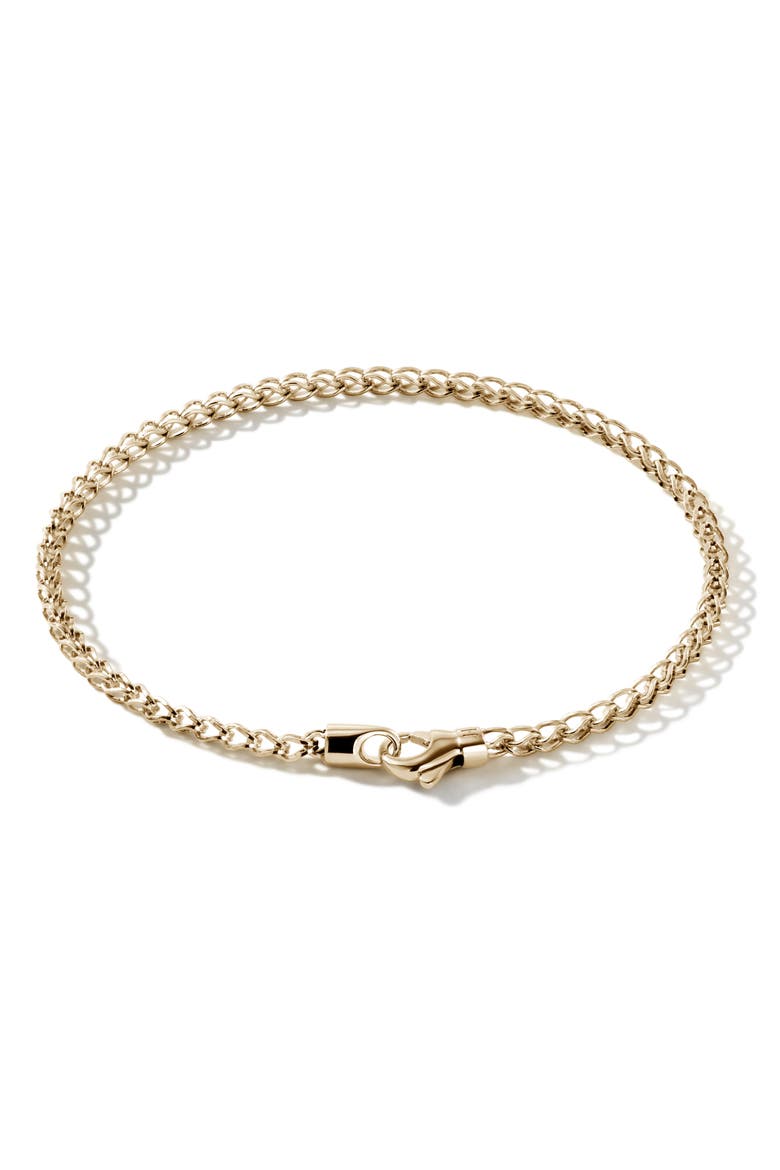 Surf Bracelet, Gold, 2.3mm, Alternate, color, GOLD