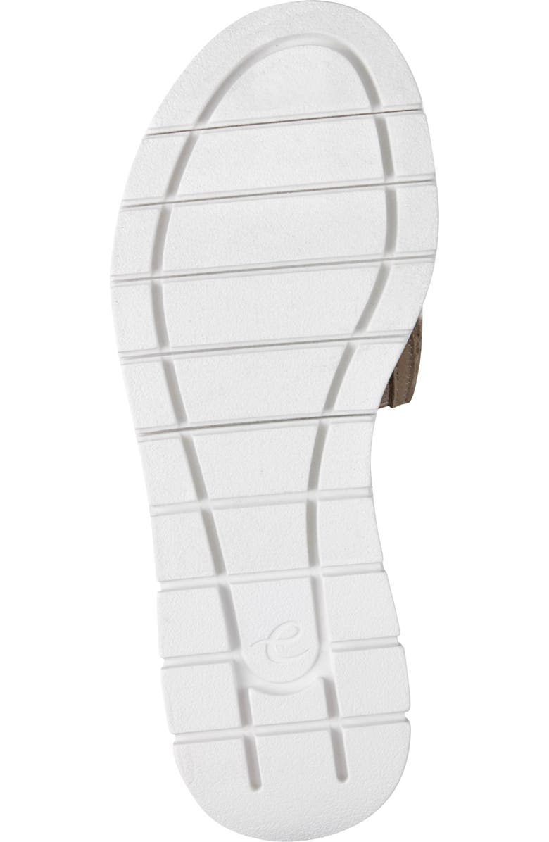 Easy Spirit Jadyn Platform Wedge Slide Sandal, Alternate, color, Taupe