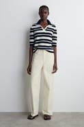 COS Cotton-Canvas Straight-Leg Pants