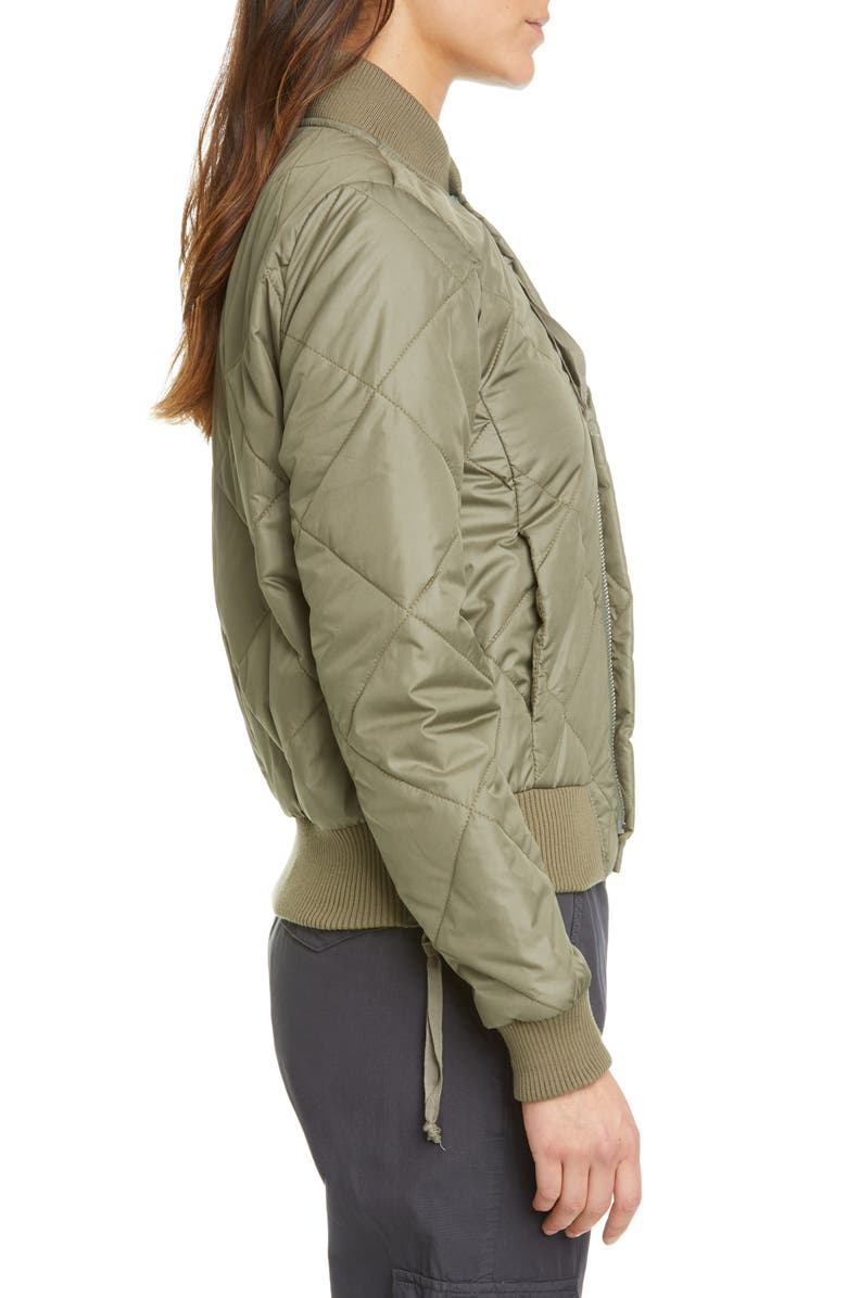 NSF Clothing Neil Quilted Bomber Jacket, Alternate, color,