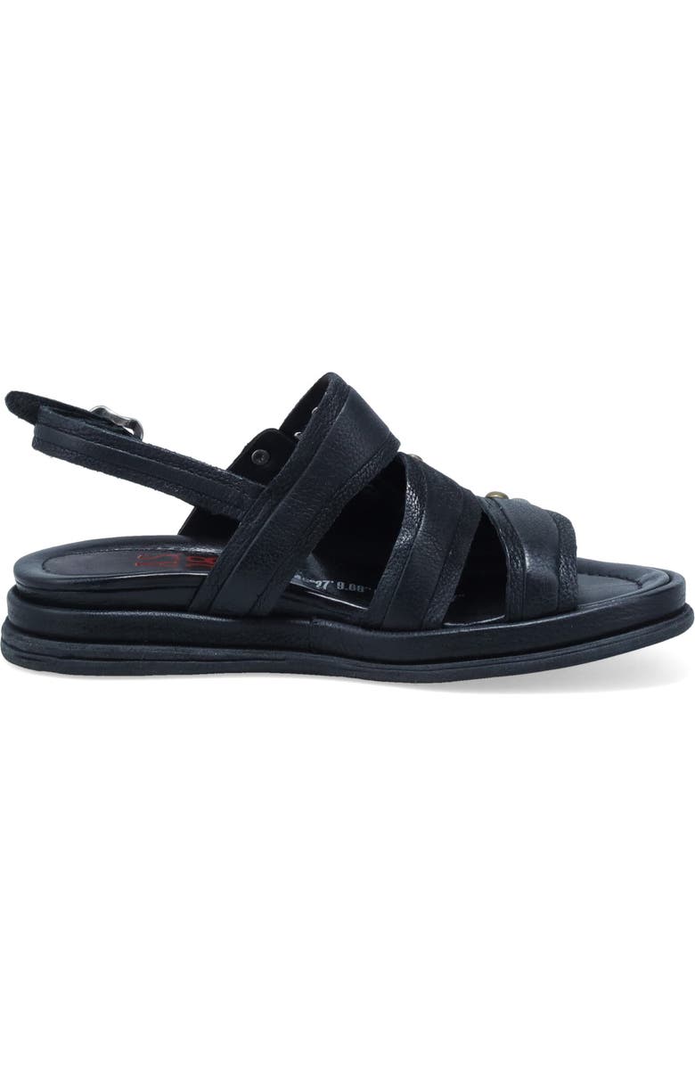 A.S.98 Scotty Slingback Sandal, Alternate, color, Black