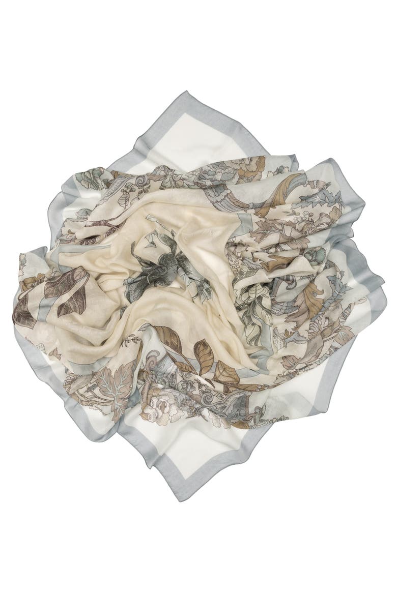 Aurora - Modal Cashmere Scarf Shawl for Women, Alternate, color, Powder Blue