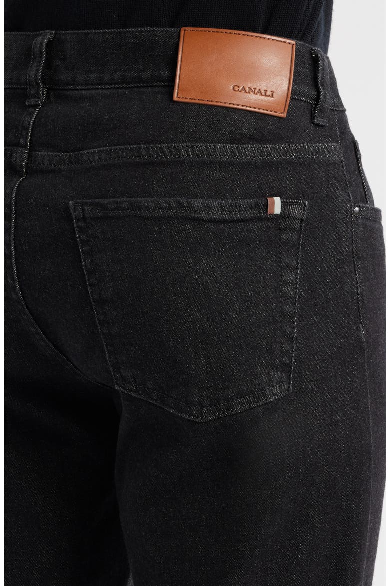 Straight Leg Jeans, Alternate, color, BLACK
