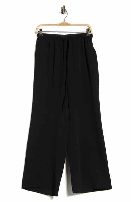Drawstring Wide Leg Pants