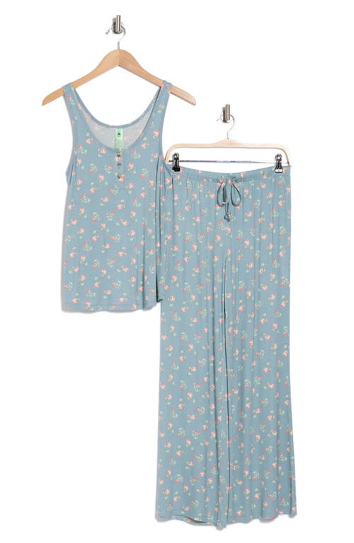 Honeydew Lounge Life Tank & Pants Pajamas In Earl Grey Roses