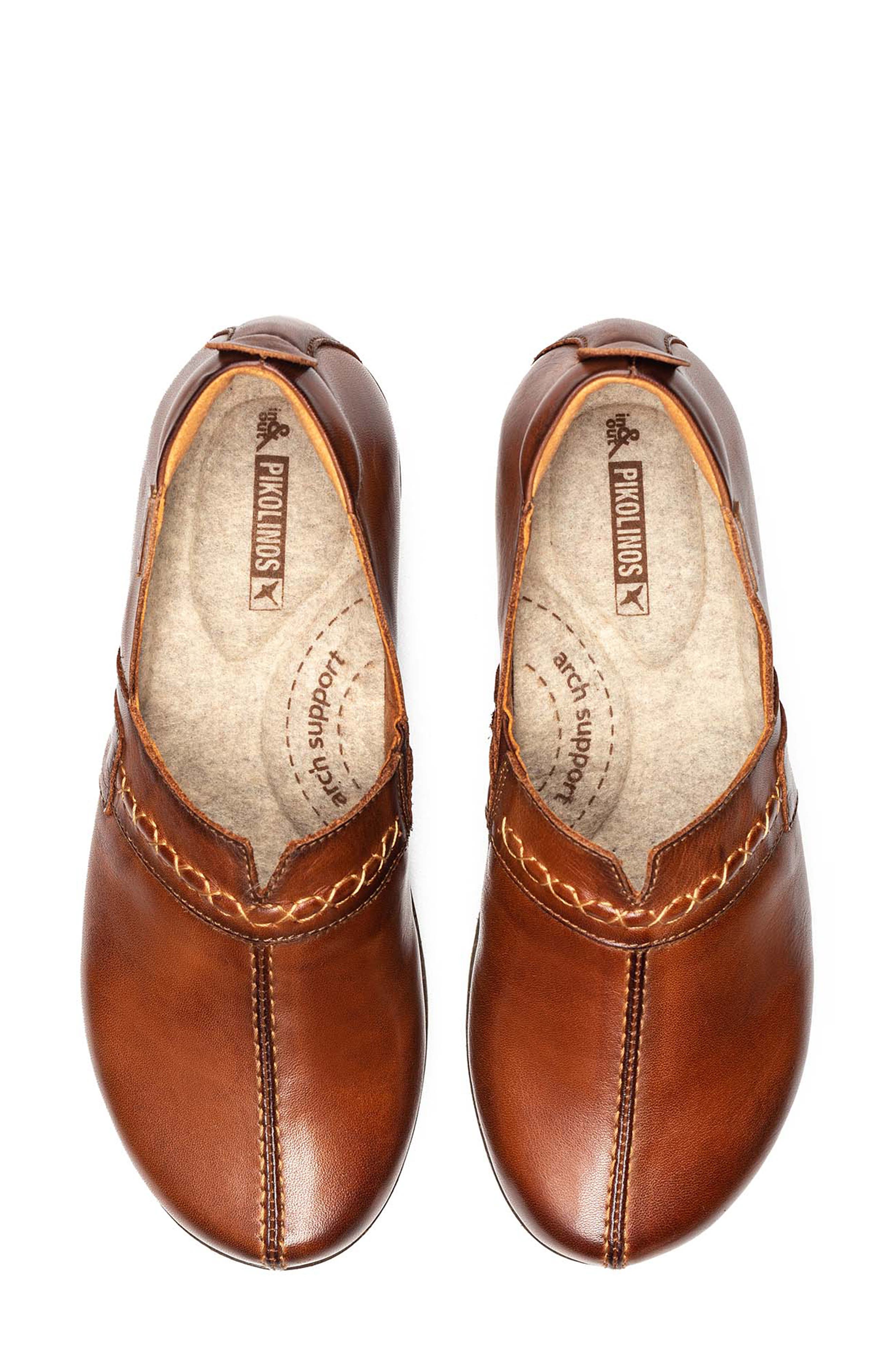 PIKOLINOS Granada Leather Clog, Alternate, color, Cuero