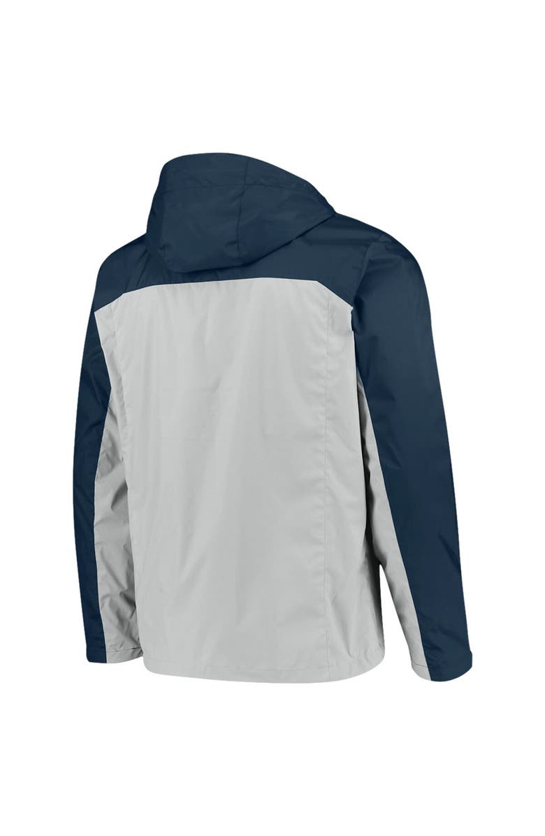 Columbia Men's Columbia Gray/Navy Auburn Tigers Glennaker Storm Full-Zip Jacket, Alternate, color, 