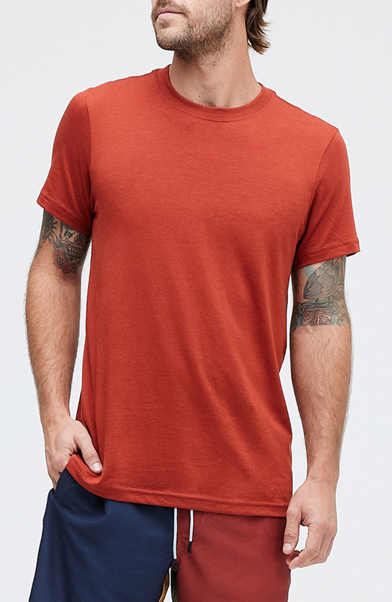 Stance Butter Blend T-Shirt in Rust 