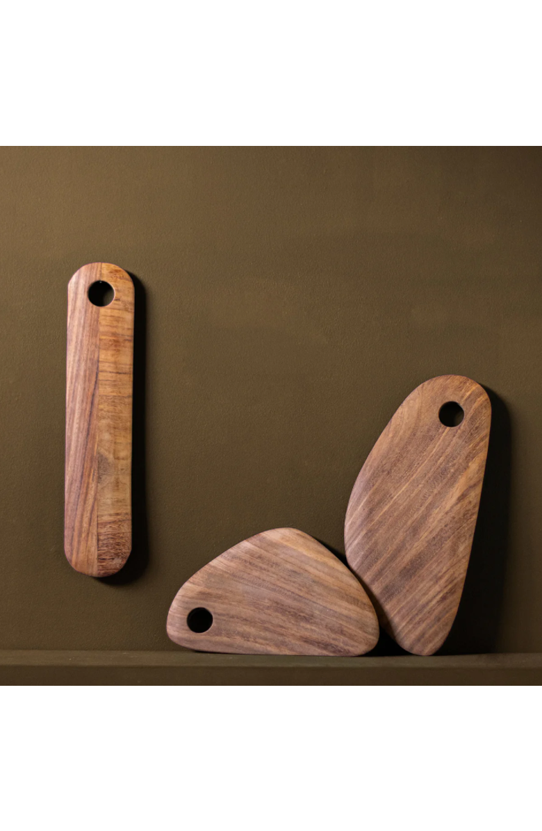 Meso Goods Hand-Carved Wooden Board, Alternate, color, Brown